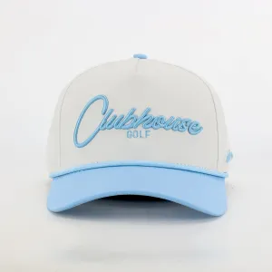 Scripted Rope Golf Hat | Light Blue