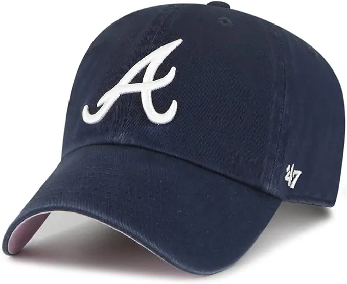 47 Atlanta Braves Ballpark Clean Up Dad Hat Baseball Cap