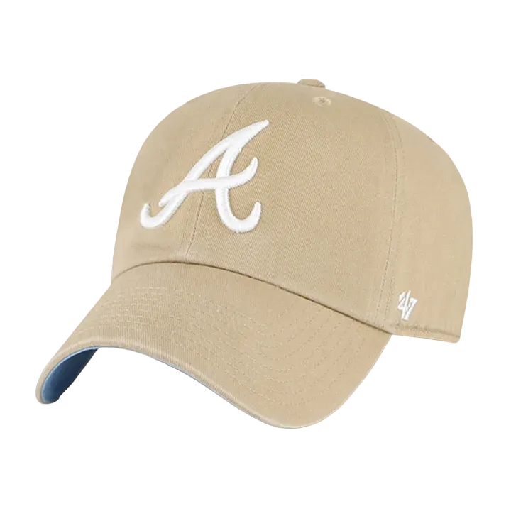 47 Atlanta Braves Ballpark Clean Up Dad Hat Baseball Cap