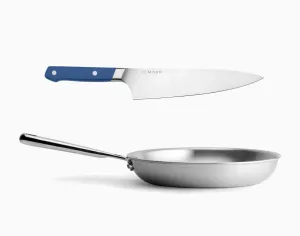 8" Chef's Knife   10" Skillet Bundle