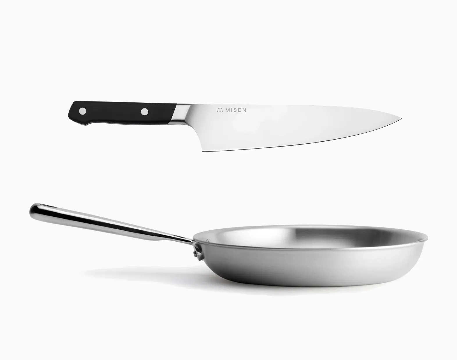 8" Chef's Knife   10" Skillet Bundle