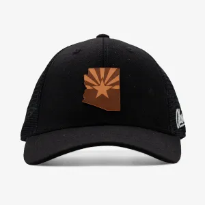 Aksels Laser Low Profile Arizona Outline Snapback Hat