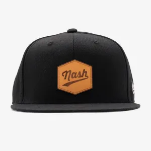 Aksels Laser Nashville Cursive Snapback Hat