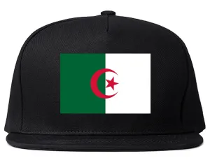 Algeria Flag Country Printed Snapback Hat Cap