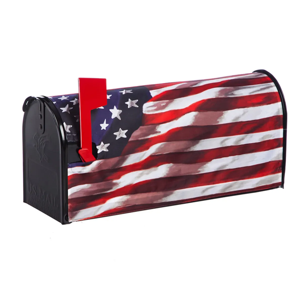 America in Motion Mailbox Cover