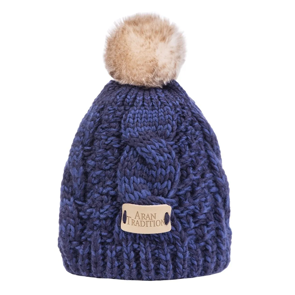 Aran Junior Cable Tammy Hat