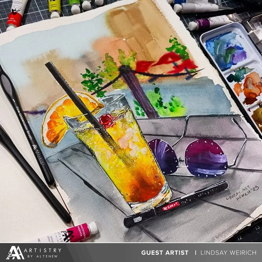 Artists' Primary Watercolor Trio Bundle