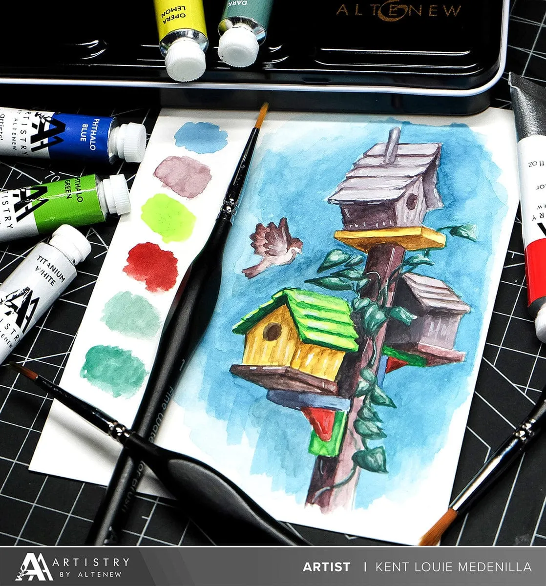 Artists' Primary Watercolor Trio Bundle