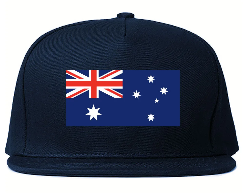 Australia Flag Country Printed Snapback Hat Cap