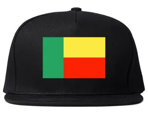 Benin Flag Country Printed Snapback Hat Cap