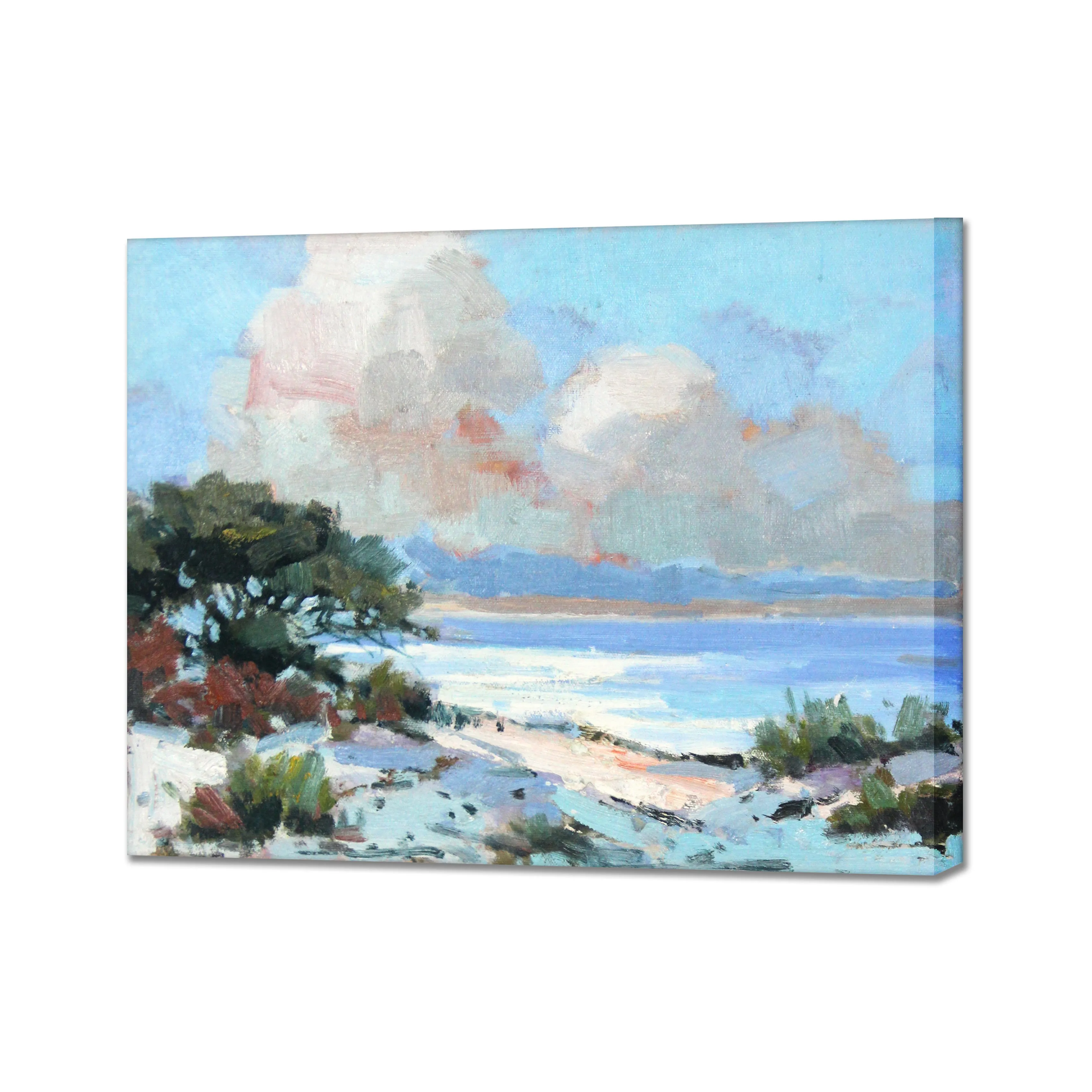 Blue Coast Painting