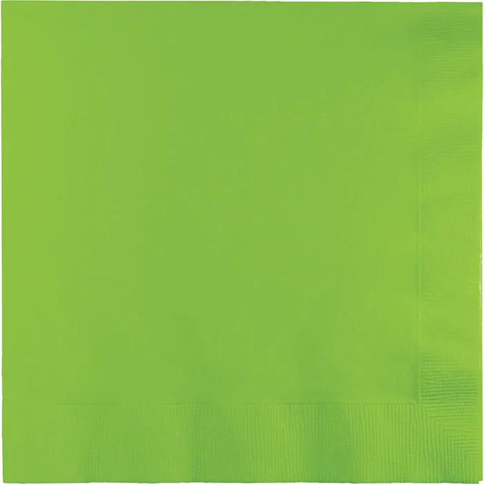 Bulk Fresh Lime Green Luncheon Napkins 3 ply (500 per Case)