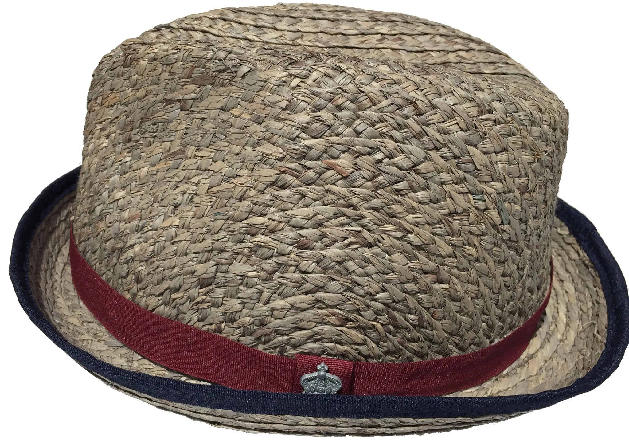 Christys Crown Raffia Snap Brim Fedora