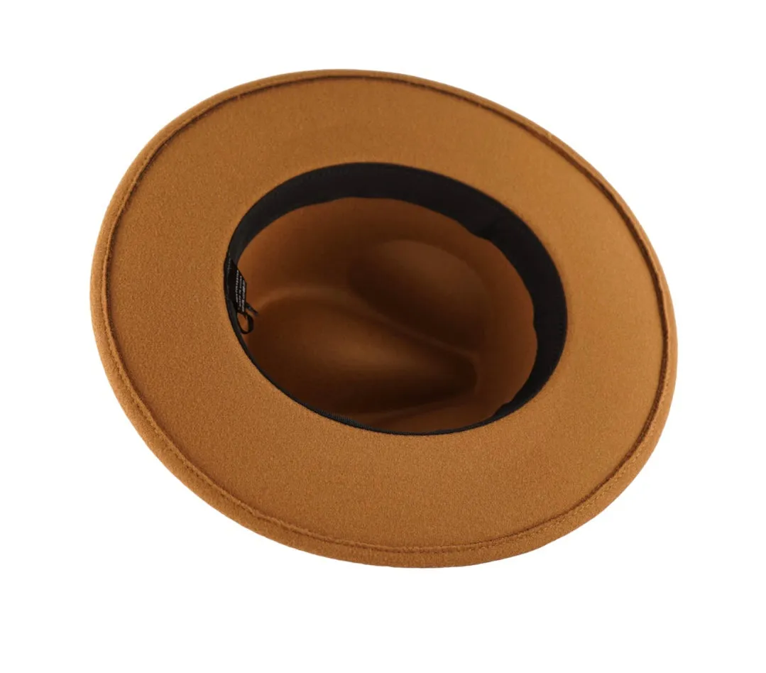 Clarke Fedora Dark Tan