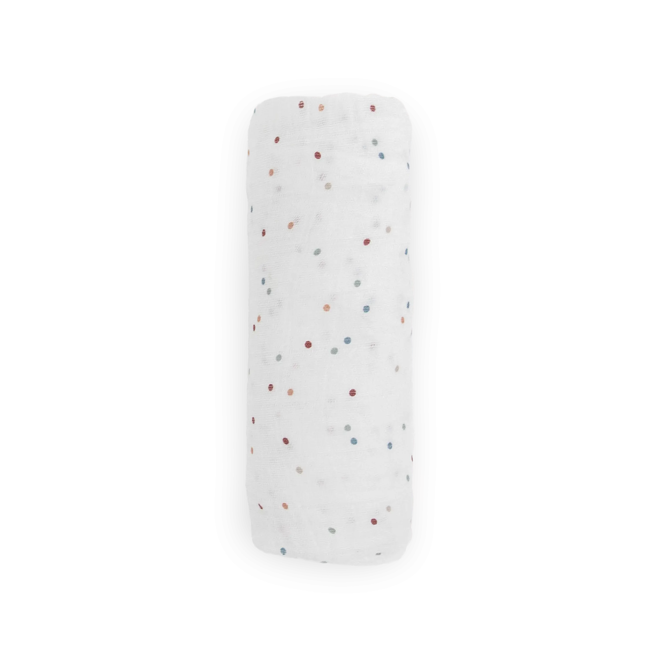 Cotton Muslin Swaddle Blanket - Dots