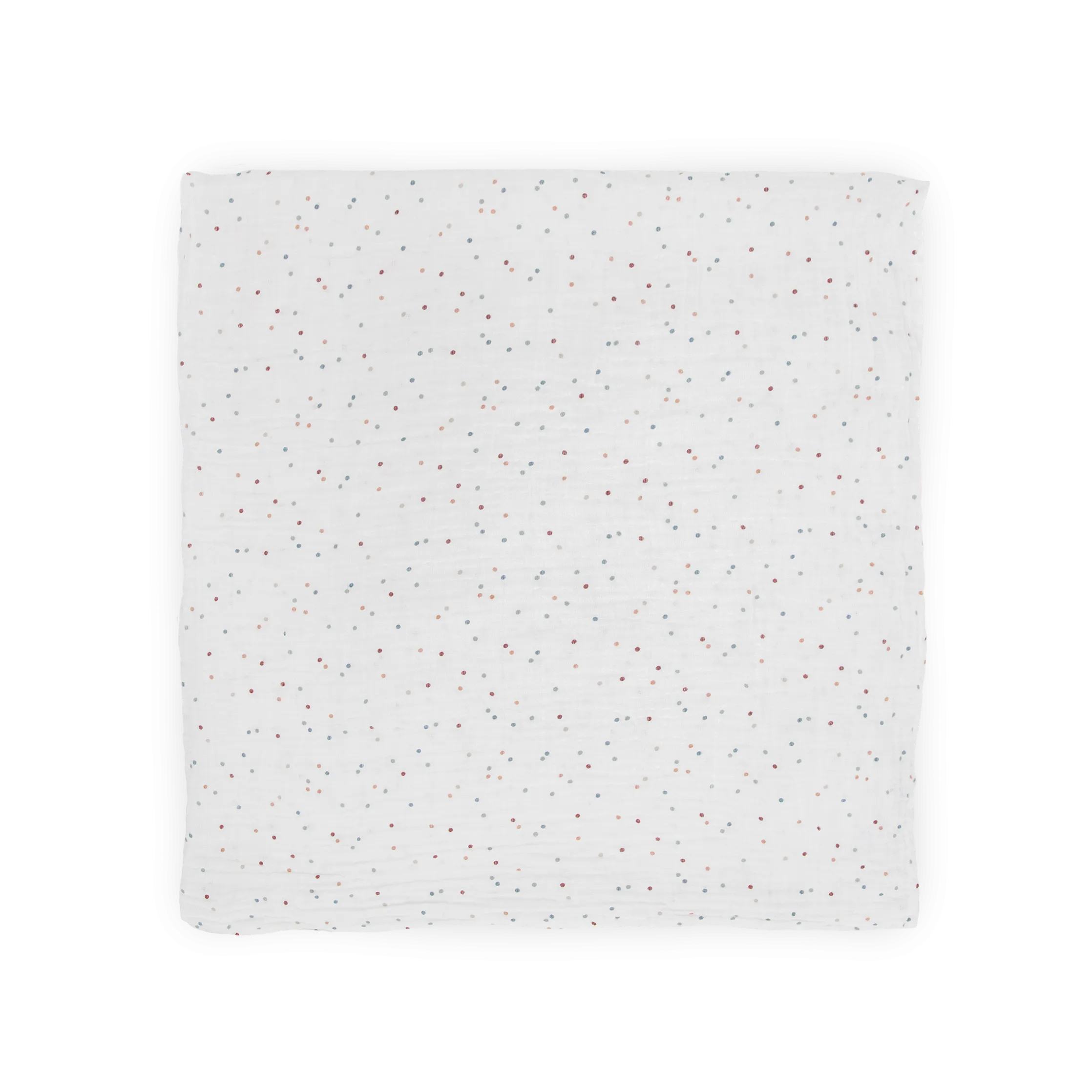 Cotton Muslin Swaddle Blanket - Dots