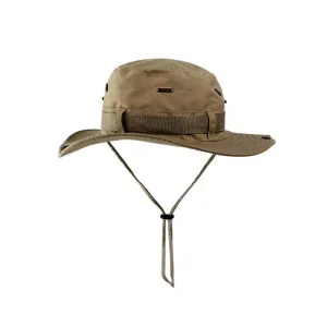 Cotton Wide Brim Boonie Bush Hat Outdoor Fishing Camping Hat Safari Cap YZ80201