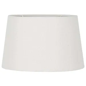 Cream Calico Tapered Shade - 35cm