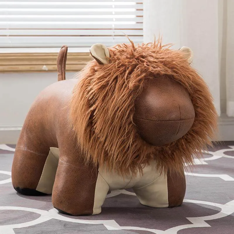 Creative Lion Deer Stool