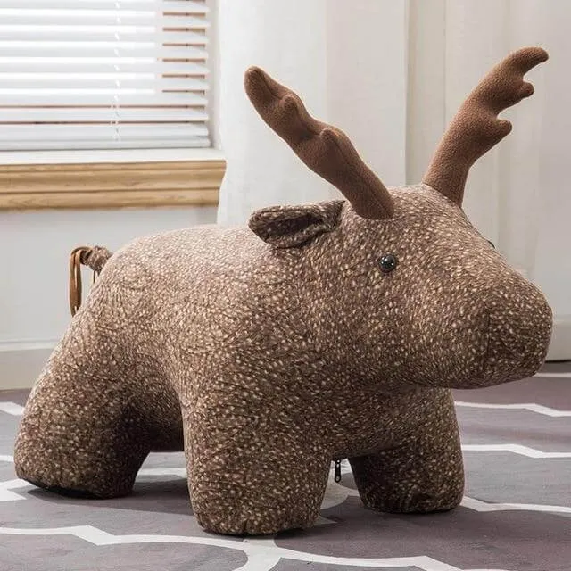 Creative Lion Deer Stool