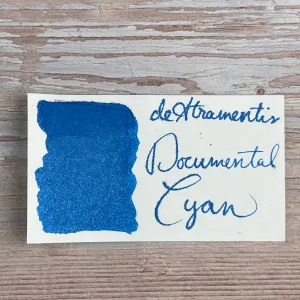 De Atramentis Document Ink Cyan - 45ml Bottled ink