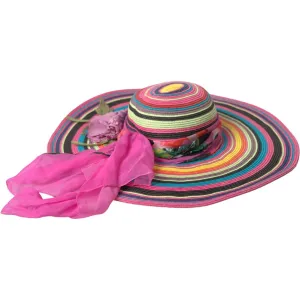 Dolce & Gabbana Multicolor Fantasy Wide Brim Floppy Hat