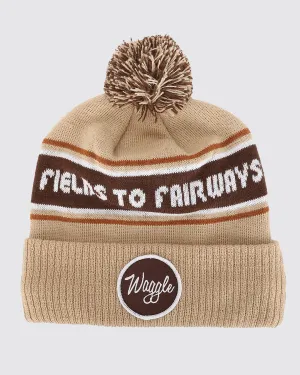 Fields To Fairways – Pom Beanie