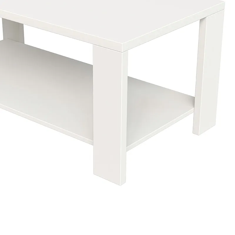 Fontana White 100cm Coffee Table