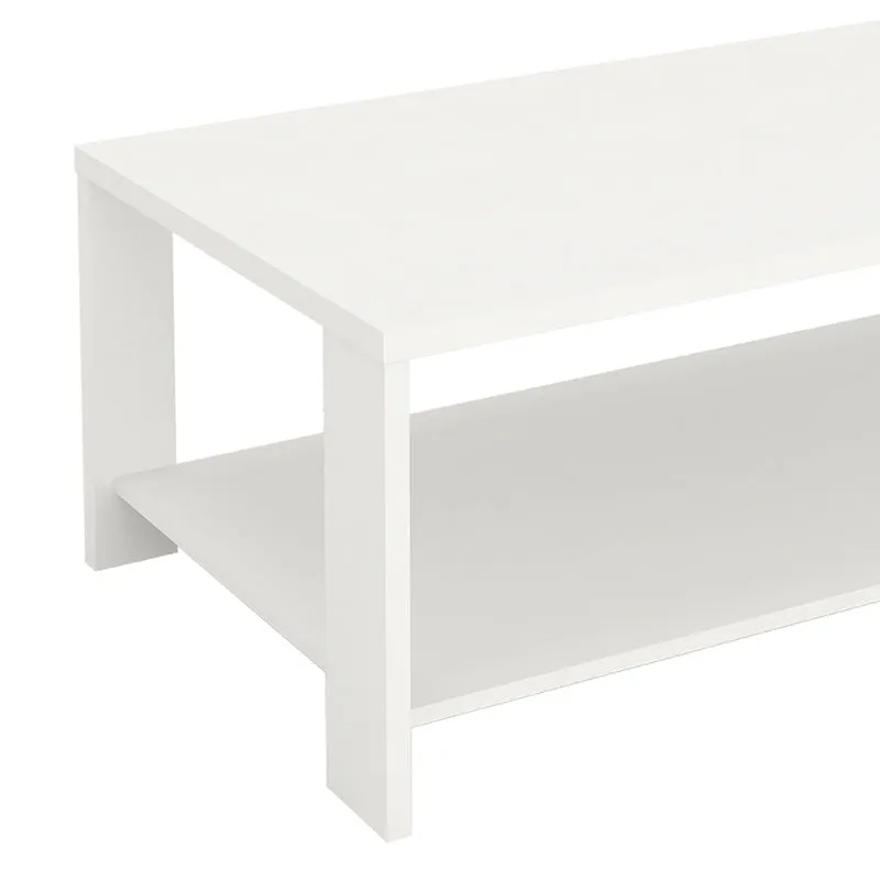 Fontana White 100cm Coffee Table