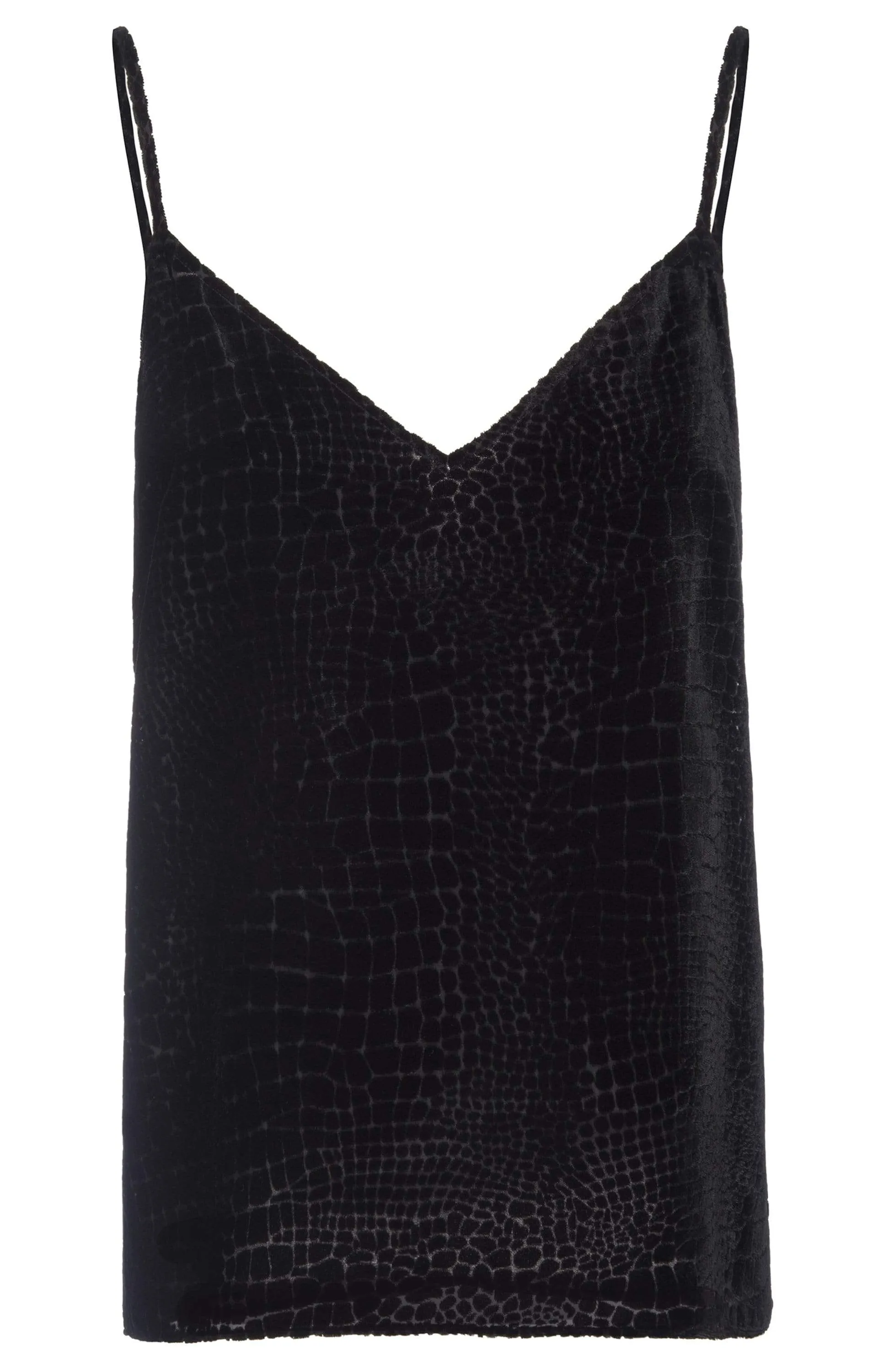 Frame - Croc Cami in Black