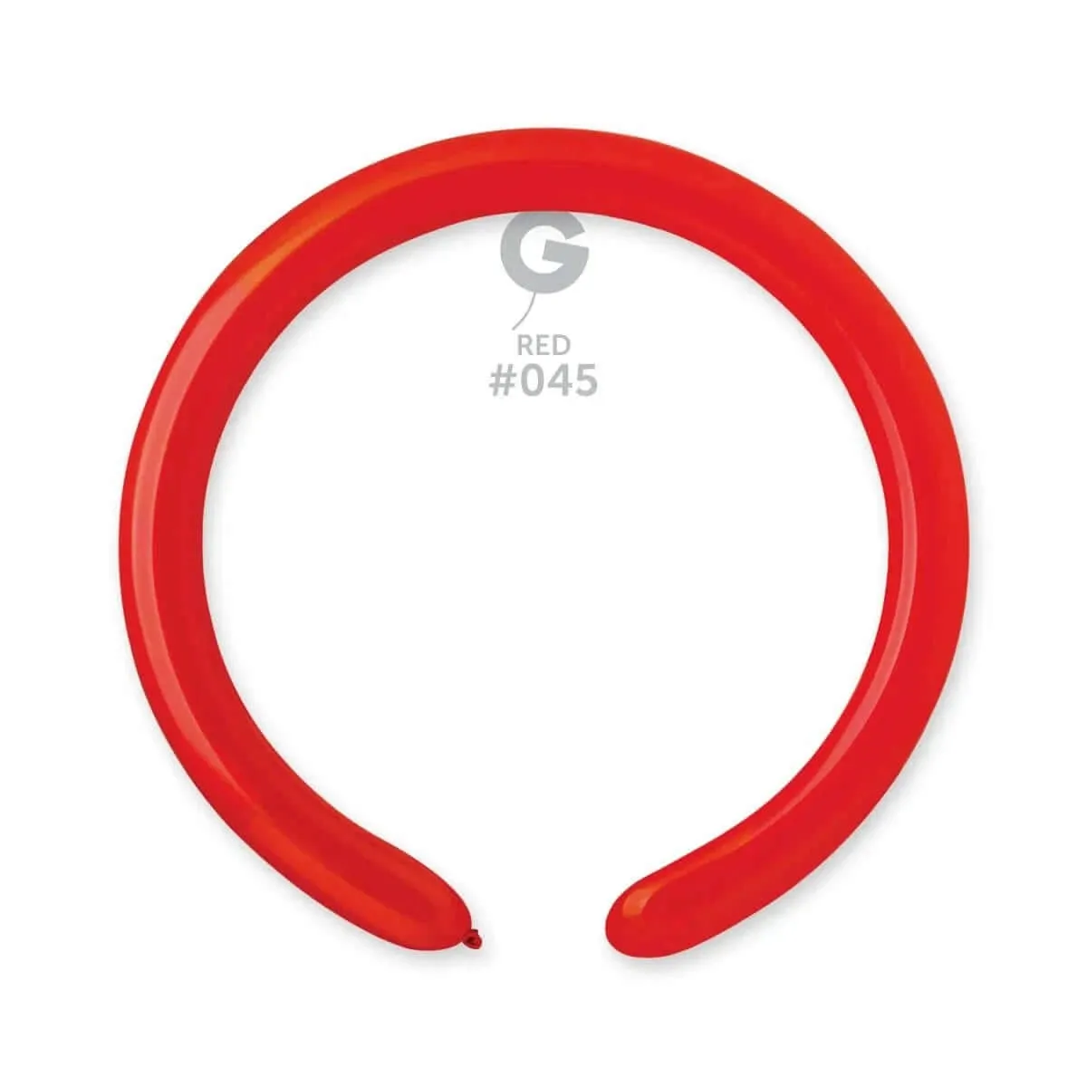 Gemar - 260 Red Latex Balloons #045 (50pcs)