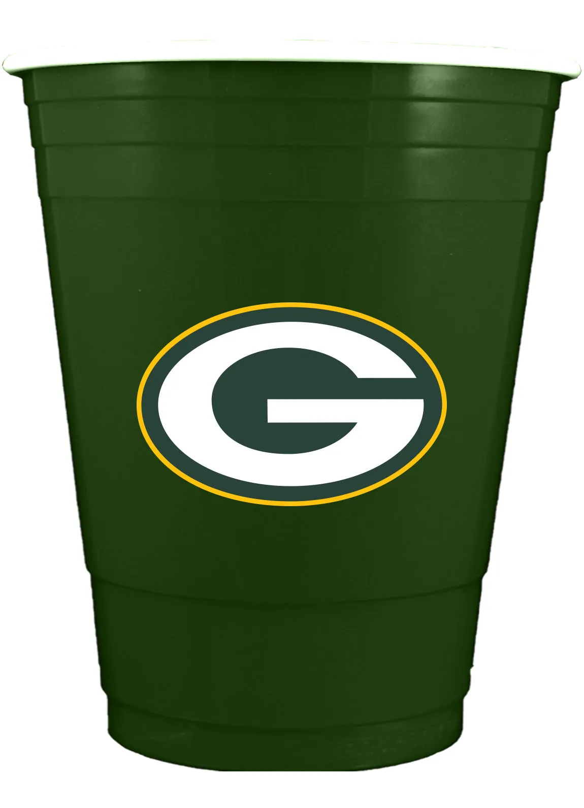 Green Bay Packers Home/Away Color Plastic Cup Set