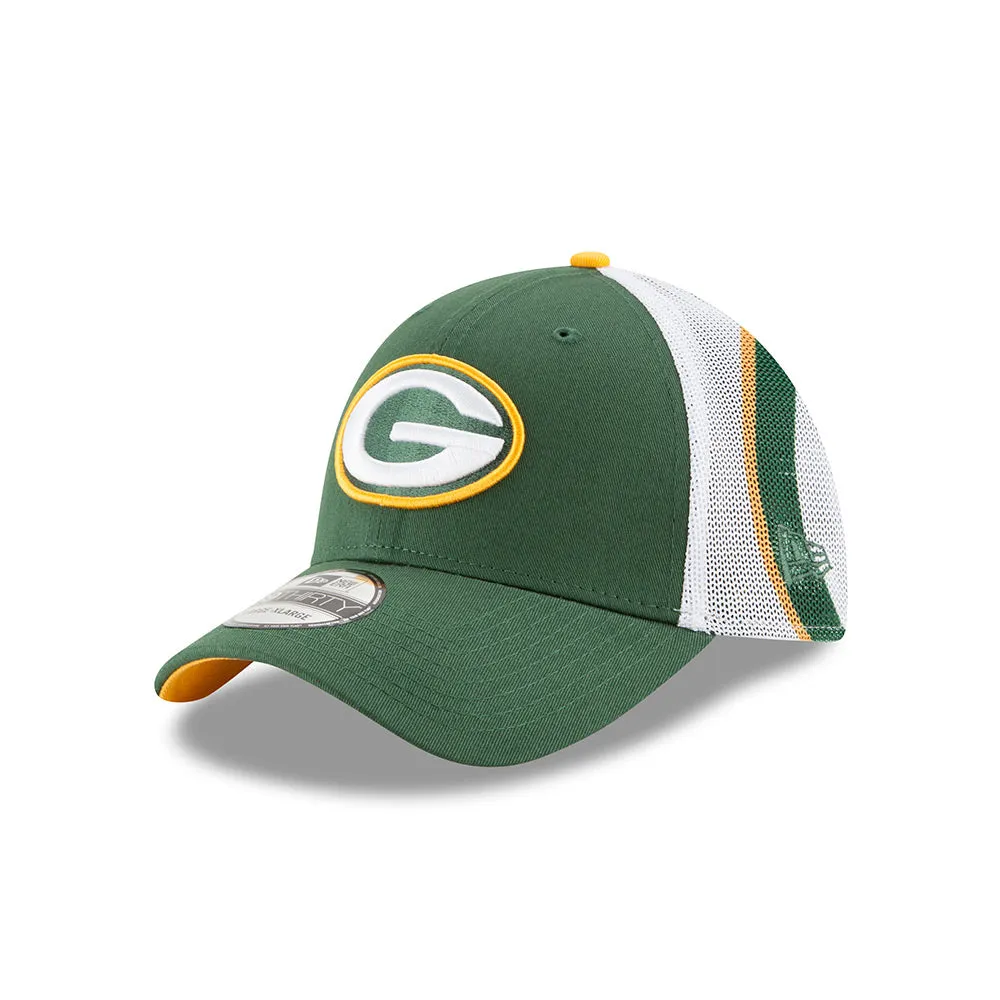 Green Bay Packers Logo Wrapped 39THIRTY Flex Fit Hat