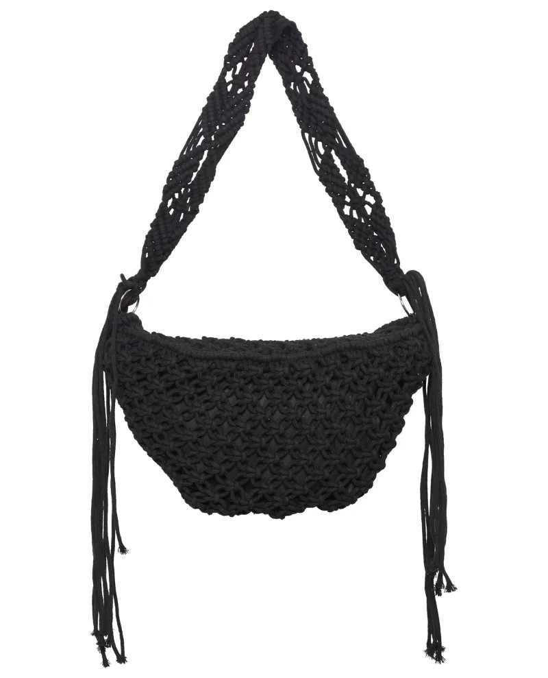 Ichi Veran Black Shoulder Bag