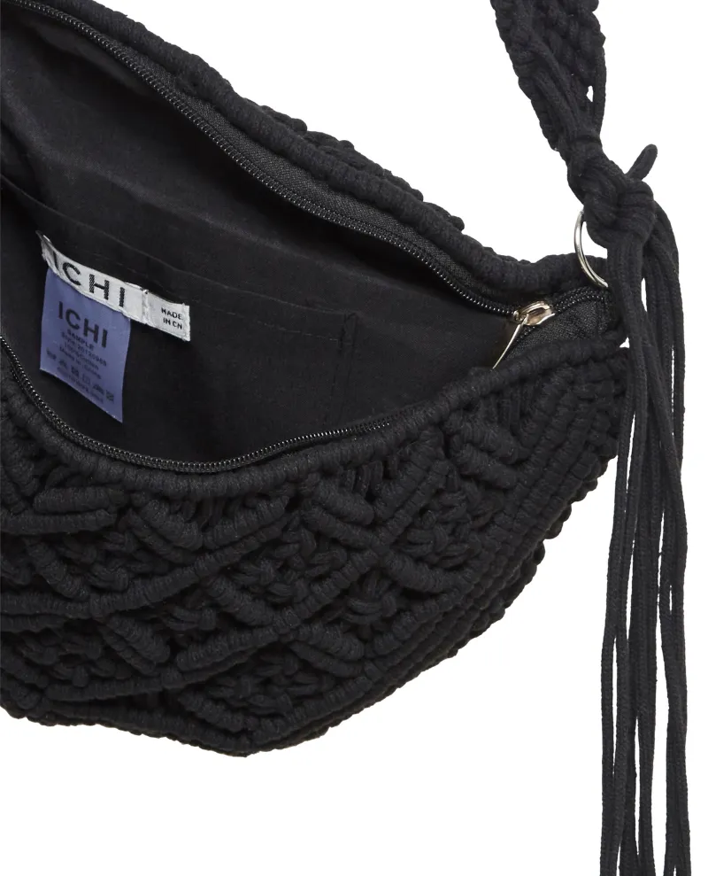 Ichi Veran Black Shoulder Bag