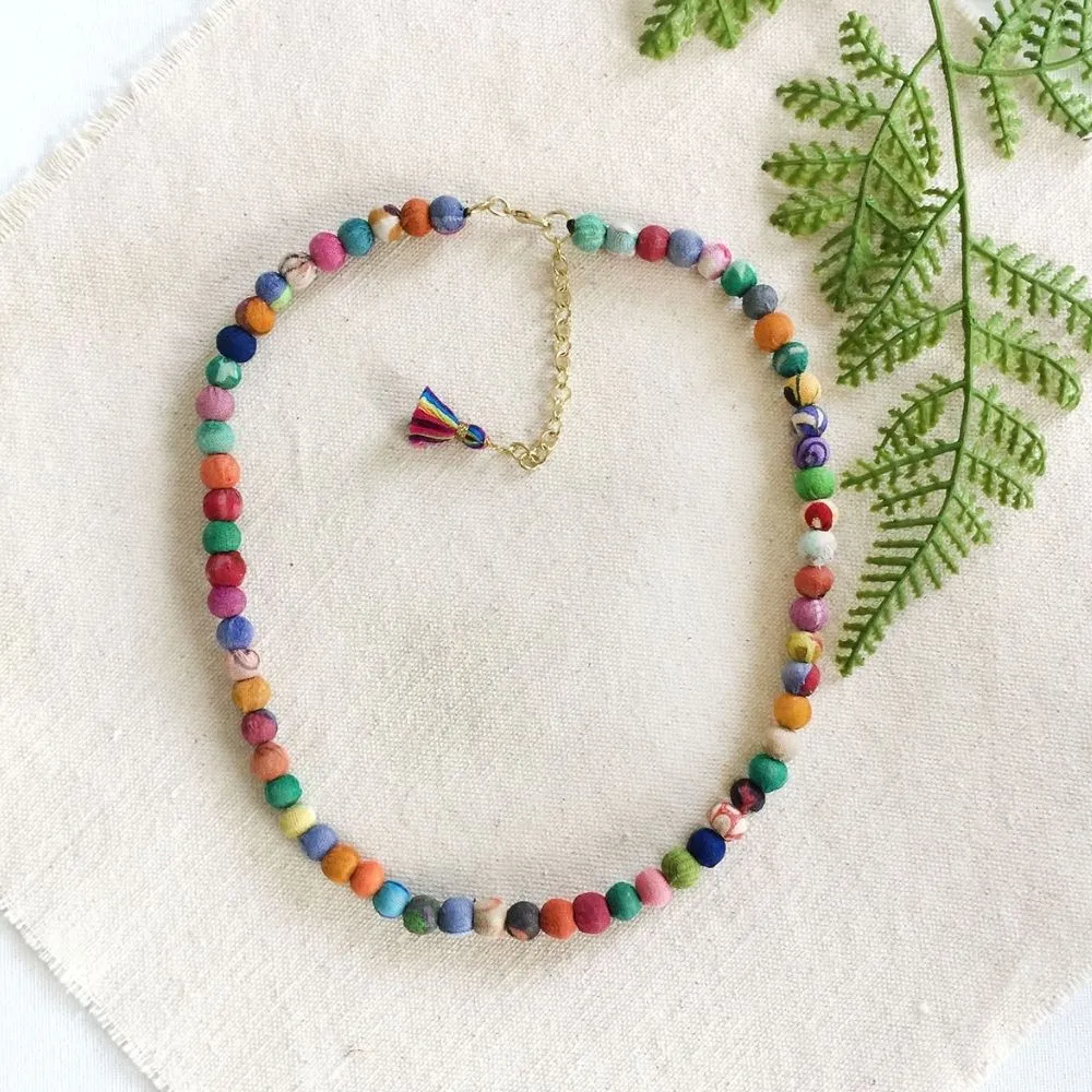 Kantha Classic Strand Necklace