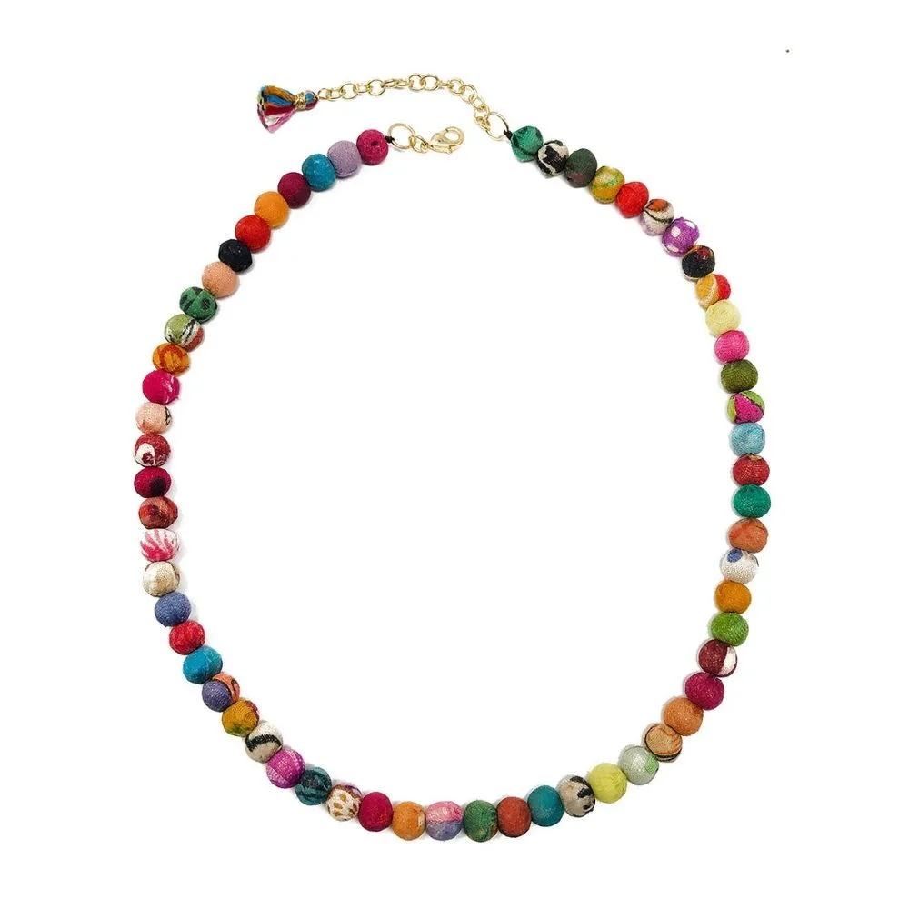 Kantha Classic Strand Necklace