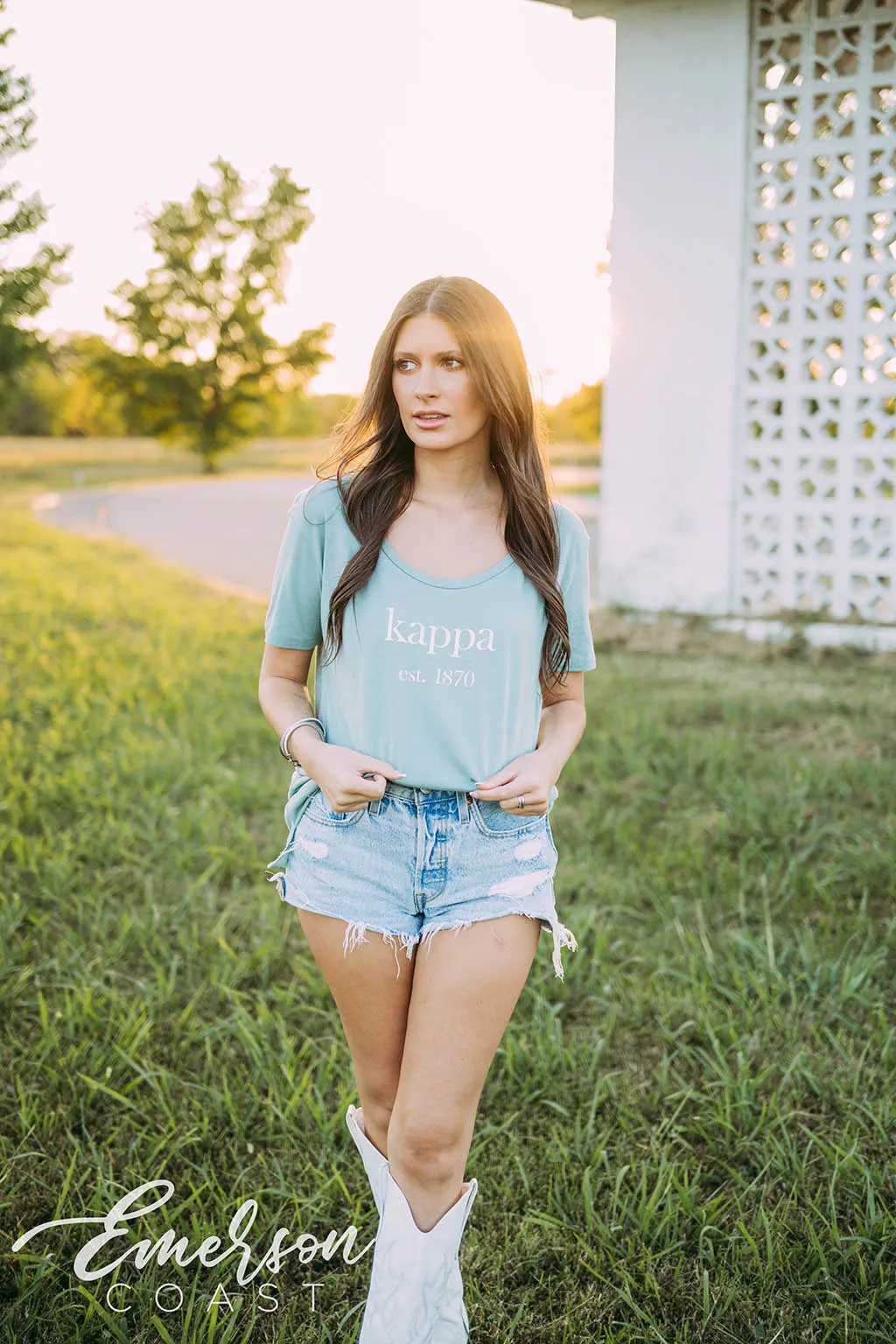 Kappa Kappa Gamma Recruitment Classic Slouchy Tee