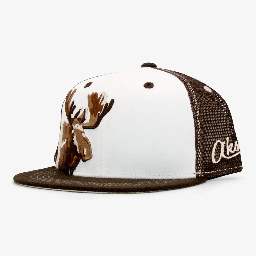 Kids Moose Flatbill Snapback Hat