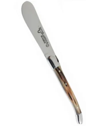 Laguiole En Aubrac Pate/Butter Knife - Solid Horn