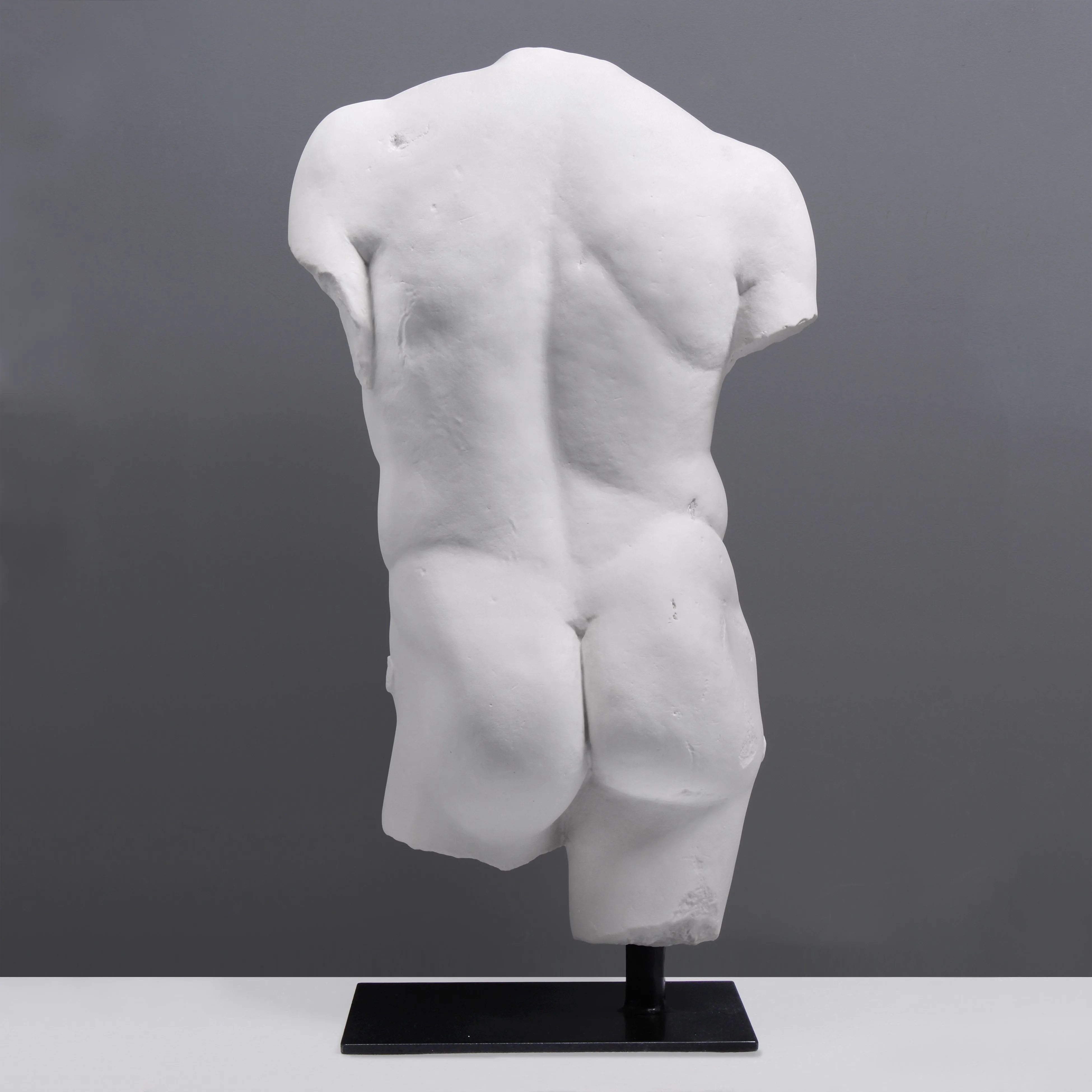 Male Torso Life-size statue on Base