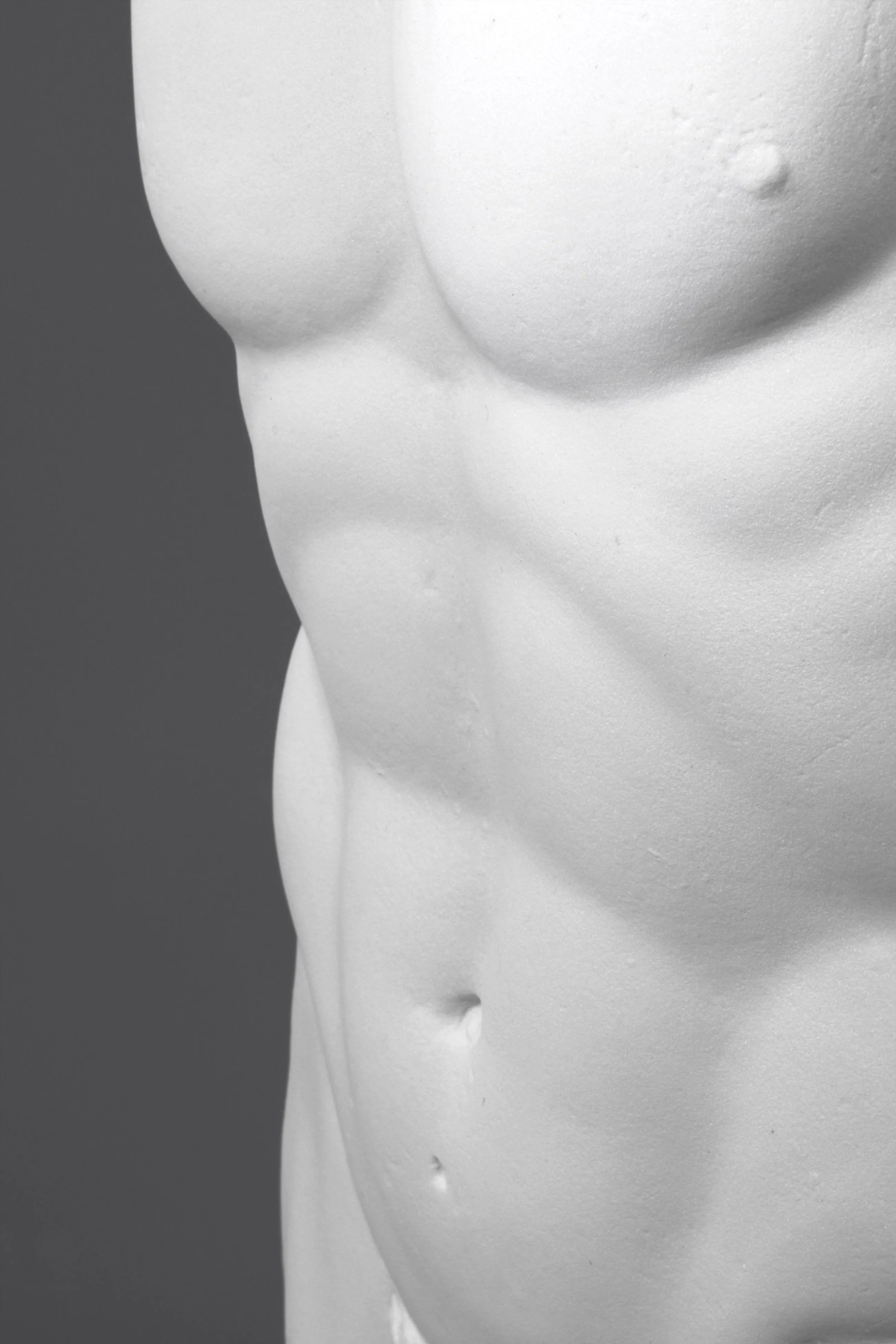 Male Torso Life-size statue on Base