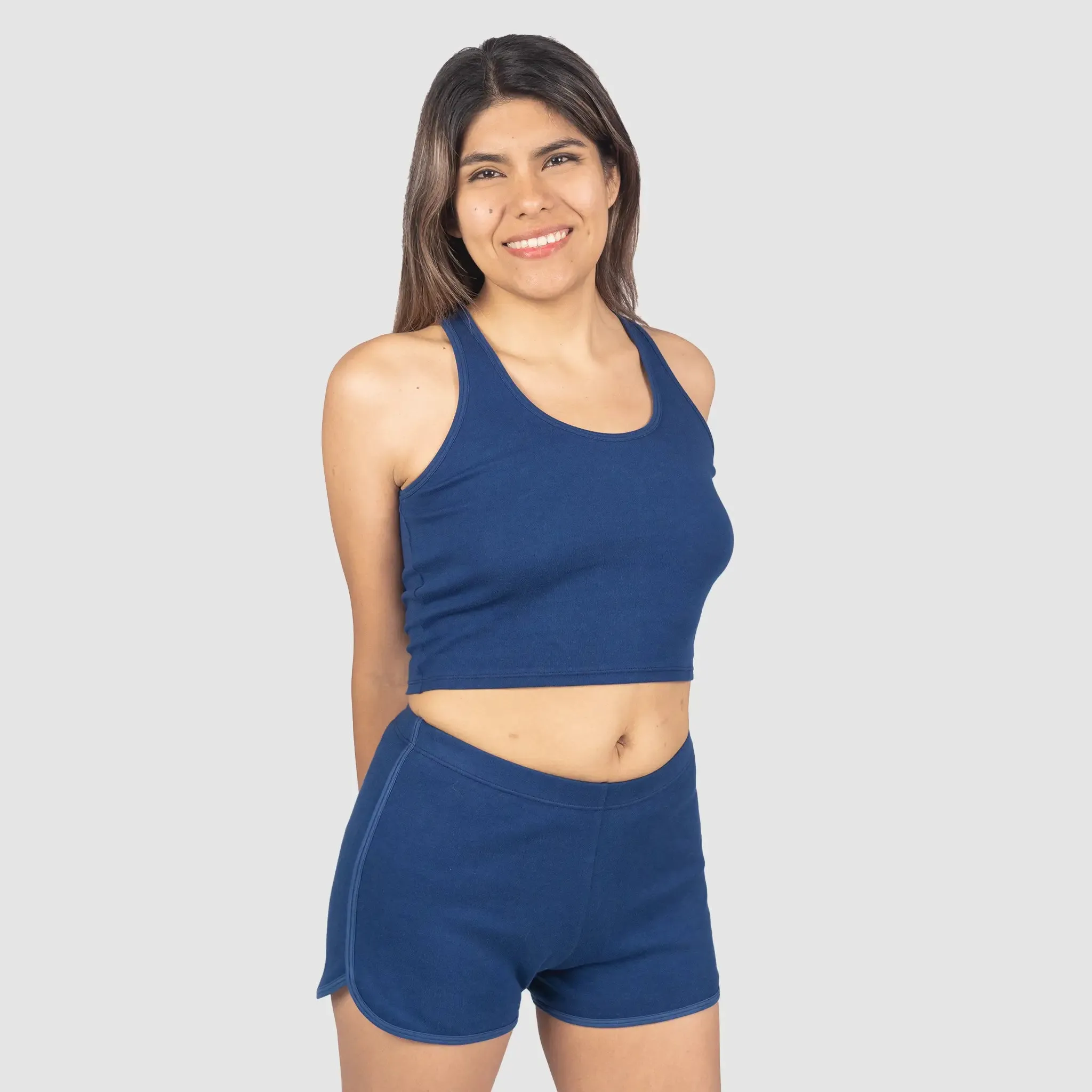 Mix 2 Pack - Women's Organic Pima Cotton Short Tank & Leggings