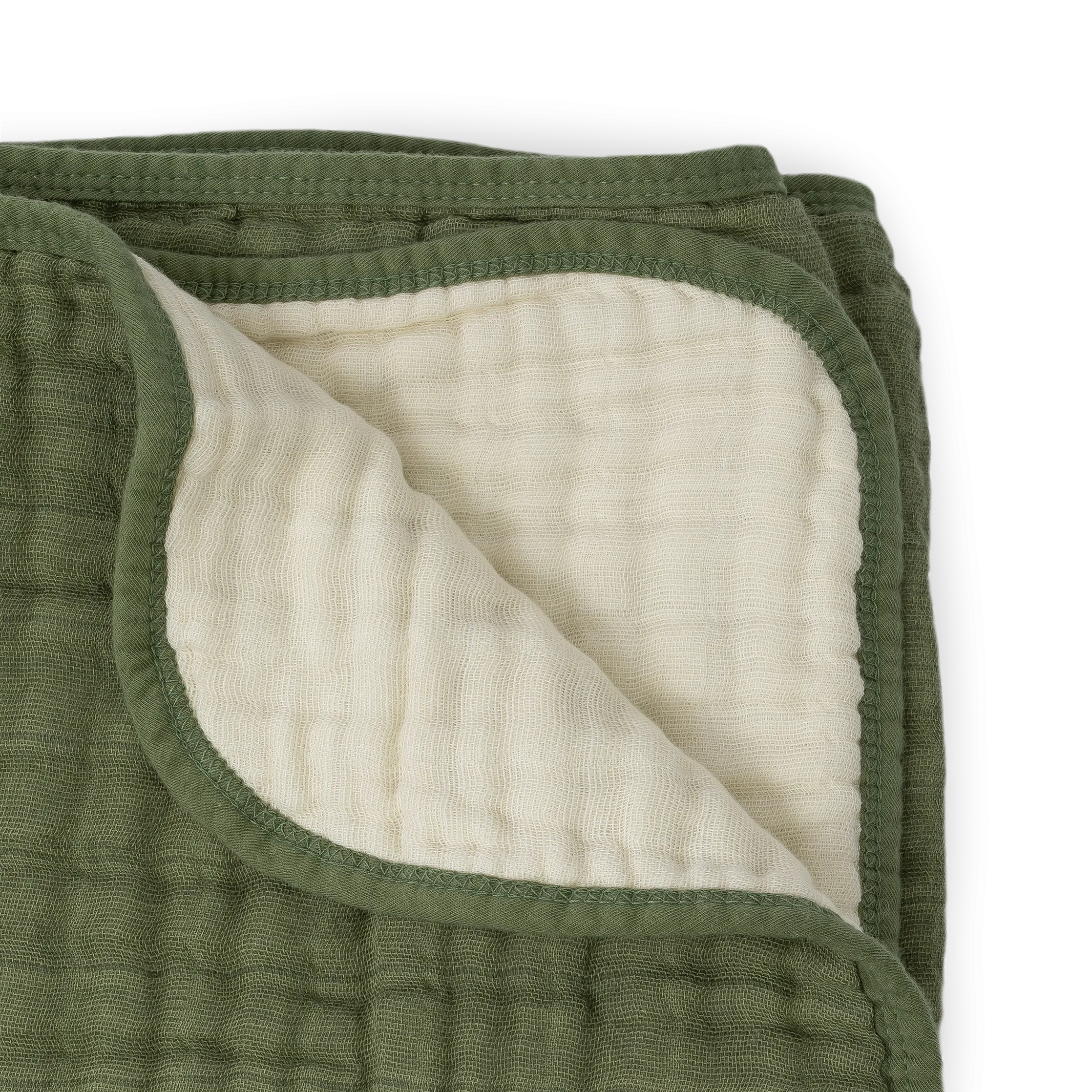 Original Cotton Muslin Quilt - Fern