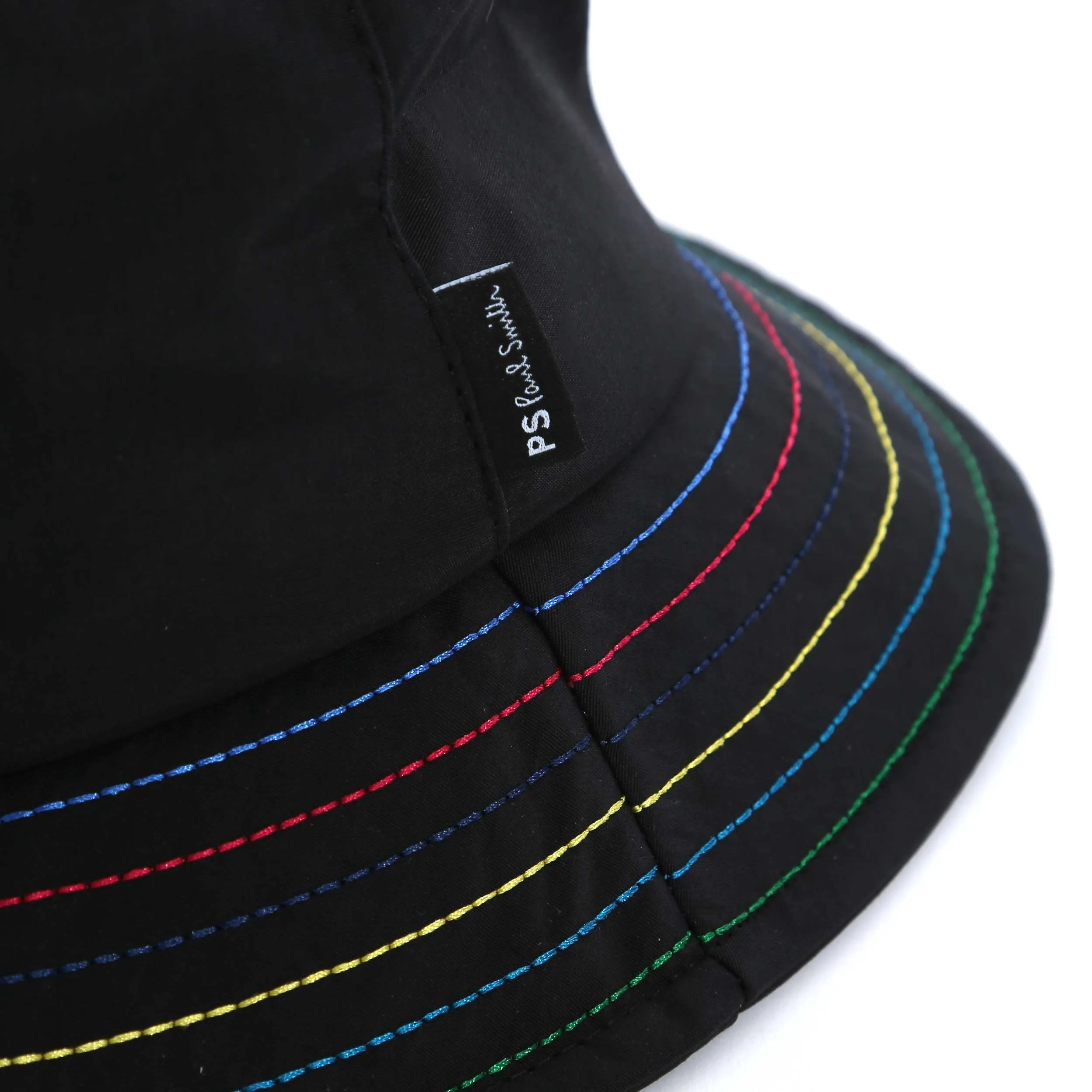 Paul Smith Stitch Bucket Hat in Black