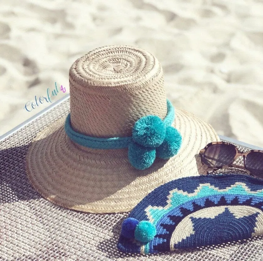 Pompom Hat Band - Handmade Head Band