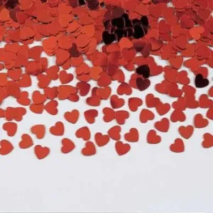 Red Hearts Confetti (1ct)