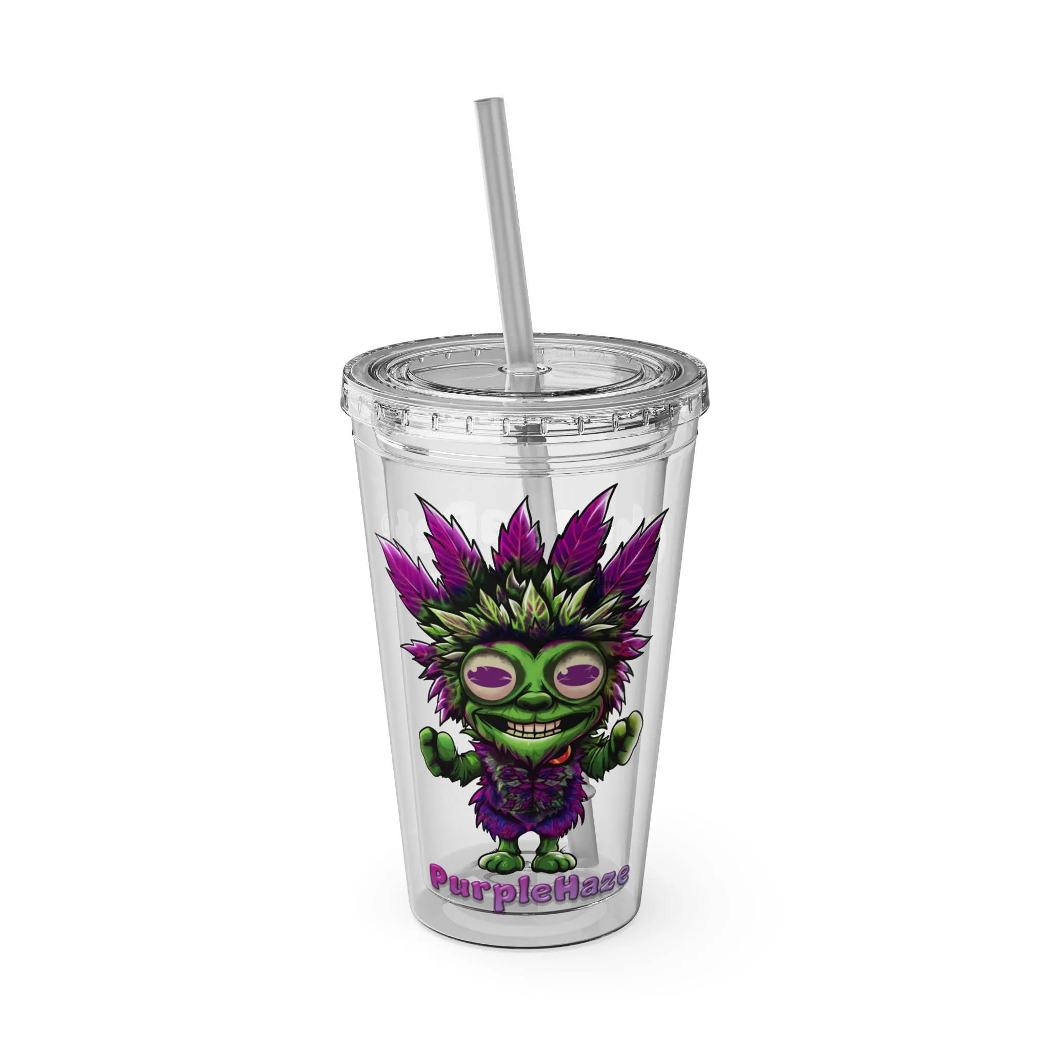 Roadie with Straw, 16oz - PurpleHaze