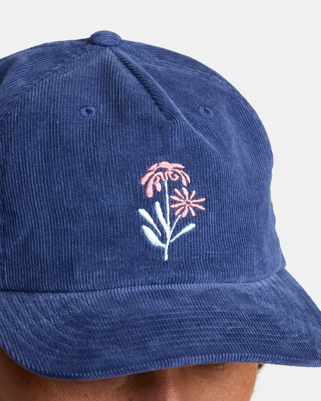 RVCA Blommed Baseball Hat - Royal