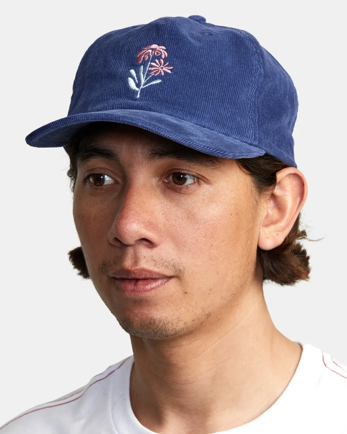 RVCA Blommed Baseball Hat - Royal